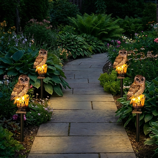 🔥Last Day Special 62% OFF🔥 Waterproof Solar Owl Light-CU