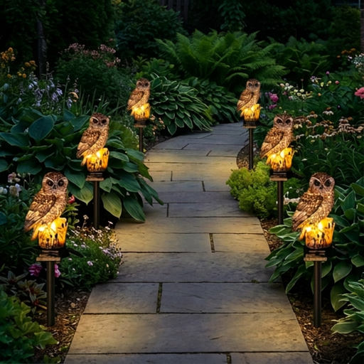 🔥Last Day Special 62% OFF🔥 Waterproof Solar Owl Light-CU