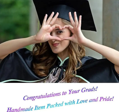 Graduation Compass Bracelet for Class of 2026 – Inspirational Gift for Her Him, High School College 8th Grade Graduate, Stainless Steel with Heartfelt Card & Graduation Cap Box-YH
