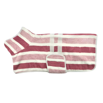 floravyne™ — Quick-Dry Dog Bathrobe Towel-WH