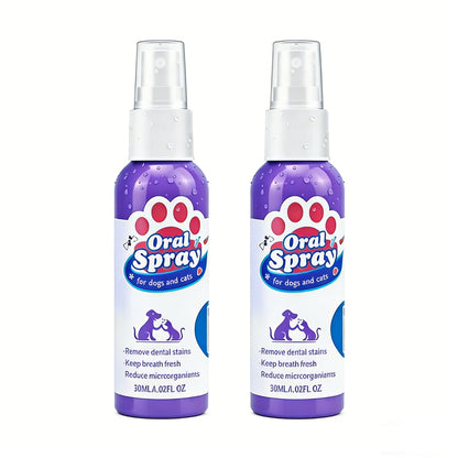 floravyne® Pet Oral Spray ✅ Freshen Breath, Remove Tartar & Promote gum regeneration, stabilize teeth 🦷-WH