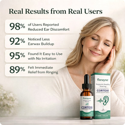 floravyne®Tinnitus Ear Drops for Clear Ears and Ultimate Comfort – Unlock Instant Relief from Tinnitus and Ear Discomfort🎶-WH