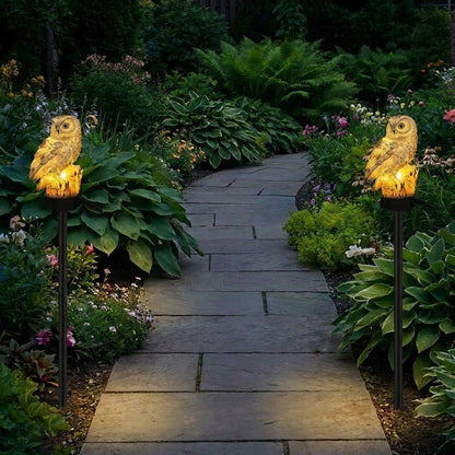 🔥Last Day Special 62% OFF🔥 Waterproof Solar Owl Light-CU