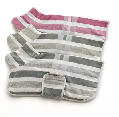 floravyne™ — Quick-Dry Dog Bathrobe Towel-WH