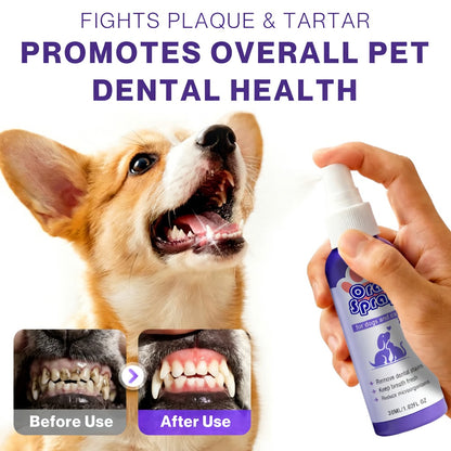 floravyne® Pet Oral Spray ✅ Freshen Breath, Remove Tartar & Promote gum regeneration, stabilize teeth 🦷-YH